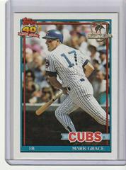 Mark Grace #520 Baseball Cards 1991 Topps Desert Shield Prices
