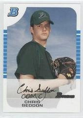 Chris Seddon #208 Baseball Cards 2005 Bowman Prices