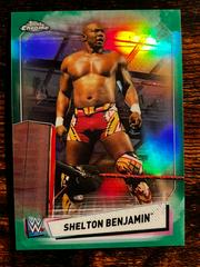 Shelton Benjamin [Green Refractor] Wrestling Cards 2021 Topps Chrome WWE Prices