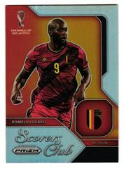 Romelu Lukaku [Silver] Soccer Cards 2022 Panini Prizm World Cup Scorers Club Prices