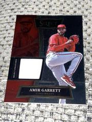 Amir Garrett #SELS-AG Baseball Cards 2022 Panini Select Swatches Prices