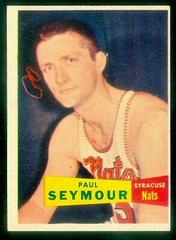 Paul Seymour Basketball Cards 1957 Topps Prices