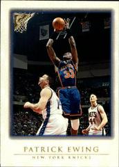 Patrick Ewing Basketball Cards 1999 Topps Gallery Prices