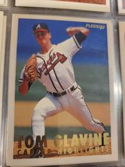 Tom Glavine #5 Baseball Cards 1993 Fleer Glavine Career Highlights Prices
