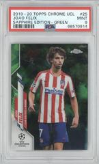 Joao Felix [Green] Soccer Cards 2019 Topps Chrome UEFA Champions League Sapphire Prices