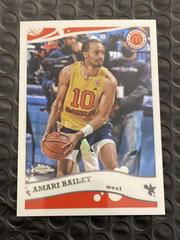 Amari Bailey Basketball Cards 2022 Topps Chrome McDonald's All-American 2006 Prices