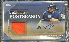 Michael Brantley #PPAR-MB Baseball Cards 2024 Topps Postseason Performance Autograph Relic Prices