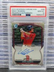 Mikey Romero Baseball Cards 2023 Bowman Chrome Prospect Mega Box Autographs Prices