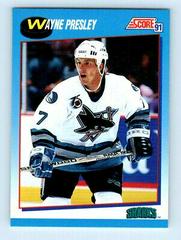 wayne Presley Hockey Cards 1991 Score Canadian Prices