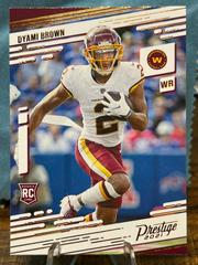 Dyami Brown #239 Football Cards 2021 Panini Chronicles Prestige Rookies Update Prices