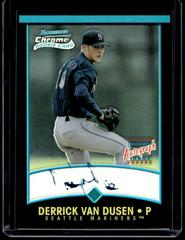 Derrick Van Dusen [Refractor Autograph] #350 Baseball Cards 2001 Bowman Chrome Prices