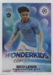 Rico Lewis #W-5 Soccer Cards 2022 Topps Chrome UEFA Club Competitions Wonderkids Prices