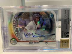 Riley Greene [Autograph] #BTP35 Baseball Cards 2020 Bowman Chrome Scouts' Top 100 Prices