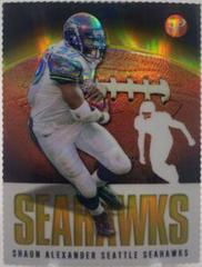 Shaun Alexander [Gold Refractor] #27 Football Cards 2003 Topps Pristine Prices