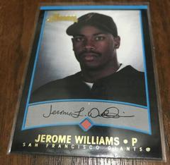 Jerome Williams #67 Baseball Cards 2001 Bowman Draft Picks Prices