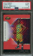 Chris Paul [Red XFractor] Basketball Cards 2004 Finest Prices
