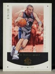 Jason Kidd [Limited] Basketball Cards 2002 SP Authentic Prices