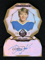 Jari Kurri [Gold Autograph] Hockey Cards 2020 SP Signature Edition Legends Decagons Prices