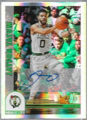 Jayson Tatum [Premium Autograph] Basketball Cards 2022 Panini Hoops Prices