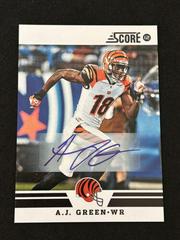 A.J. Green [Autograph] #198 Football Cards 2012 Panini Score Prices