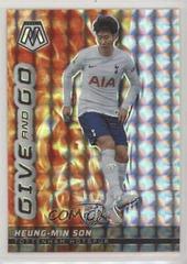 Heung-Min Son Soccer Cards 2021 Panini Mosaic Premier League Give and Go Prices