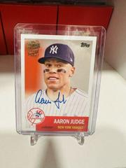 Aaron Judge #53FF-AJ Baseball Cards 2022 Topps Archives 1953 Fan Favorites Autographs Prices