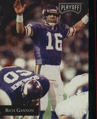 Rich Gannon #66 Football Cards 1992 Playoff Prices