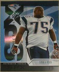 Vince Wilfork Football Cards 2004 Spx Prices