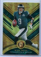 Nick Foles #102 Football Cards 2019 Panini Gold Standard Prices