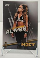 Aliyah Wrestling Cards 2016 Topps WWE Divas Revolution Prices