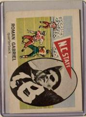 Roman Gabriel Football Cards 1961 NU Card Prices