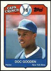 Doc Gooden #17 Baseball Cards 1989 Cap'N Crunch Prices