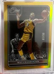 Wilt Chamberlain [Gold] Basketball Cards 2021 Panini One and One Prices