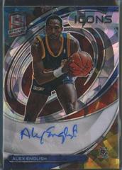 Alex English [Astral] Basketball Cards 2021 Panini Spectra Icons Autographs Prices