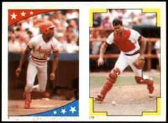 Vince Coleman, Bob Boone #5 / 179 Baseball Cards 1986 Topps Stickers Prices