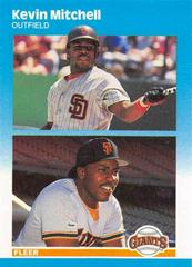 Kevin Mitchell #U-82 Baseball Cards 1987 Fleer Update Prices