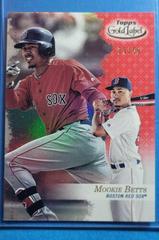 Mookie Betts [Class 3 Red] #75 Baseball Cards 2017 Topps Gold Label Prices