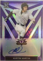 Austin Martin [Purple] #BA-AM1 Baseball Cards 2020 Leaf Valiant Autographs Prices