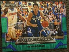 Devin Booker [Green Pulsar] #WS-DB Basketball Cards 2022 Panini Prizm Draft Picks Widescreen Prices