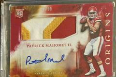 Patrick Mahomes II [Patch Autograph Red] #104 Football Cards 2017 Panini Origins Prices