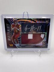 Sam Howell [Meta] #RAD-SHO Football Cards 2022 Panini Spectra Radiant Rookie Patch Signatures Prices
