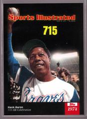 Hank Aaron Baseball Cards 2021 Topps X Sports Illustrated Prices