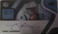 Robby Anderson [Cobalt] Football Cards 2021 Panini Elements Steel Signatures Prices