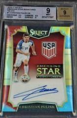 Christian Pulisic [Tie Dye] #ES-CP Soccer Cards 2016 Panini Select Emerging Star Signatures Prices