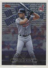 David Justice Baseball Cards 1999 Topps All Mystery Finest Prices