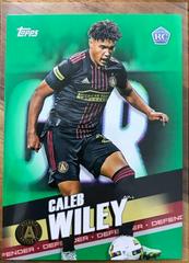 Caleb Wiley [Green] Soccer Cards 2022 Topps MLS Prices
