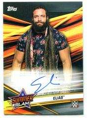 Elias [Silver] Wrestling Cards 2019 Topps WWE SummerSlam Autographs Prices