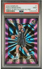 Paolo Banchero [Purple Laser] #7 Basketball Cards 2022 Panini Donruss Great X Pectations Prices
