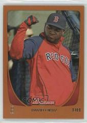 David Ortiz [Orange] Baseball Cards 2011 Bowman Prices