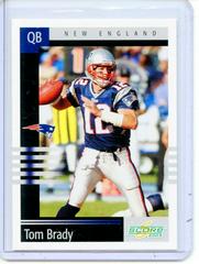 Tom Brady Football Cards 2003 Panini Score Prices
